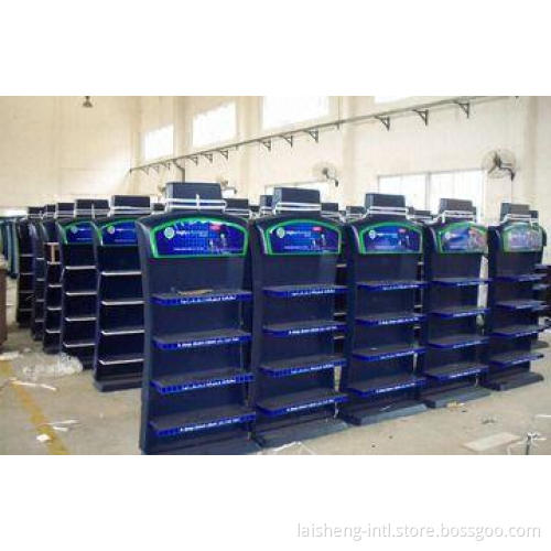 Display Stand with NC Paint, Measures 600 x 300 x 1,,800mm